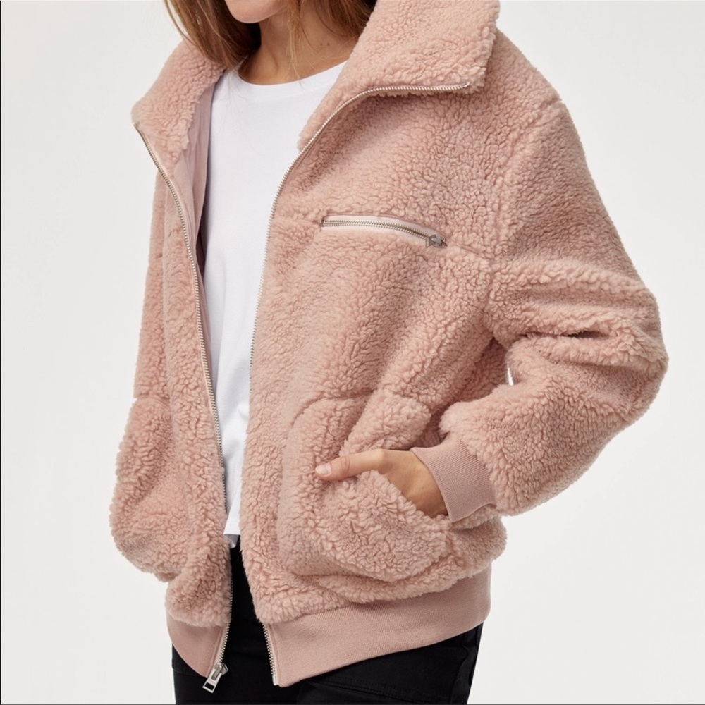 Aritzia - Wilfred Free The Teddy Jacket - XS